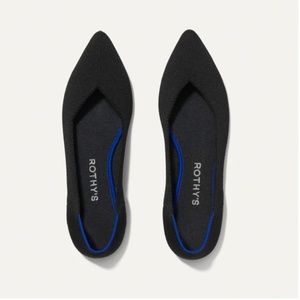 Rothy's Black Flat "The Point"